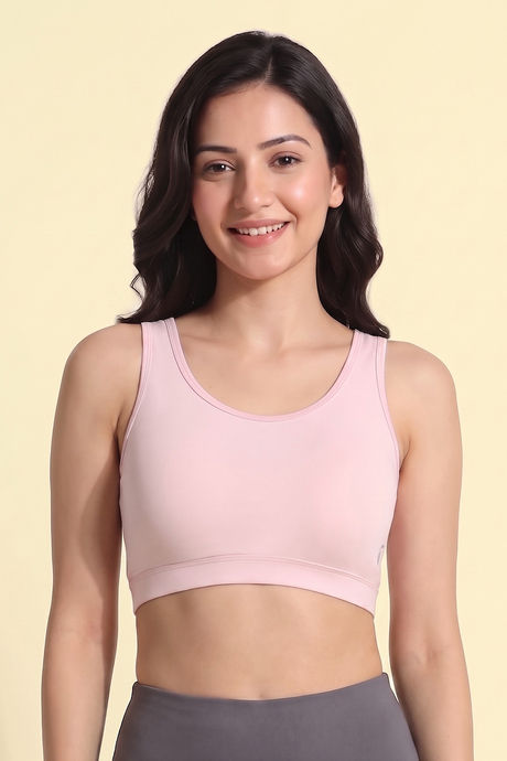 Zelocity Low Impact Quick Dry Sports Bra - Pale Lilac — image 2